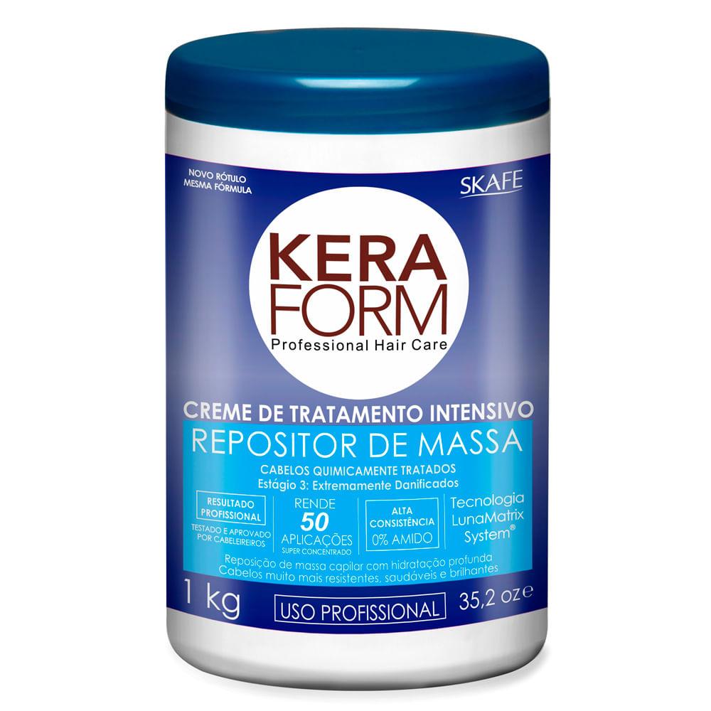 Skafe Keraform Repositor de Massa - Creme de Tratamento Intensivo - 1