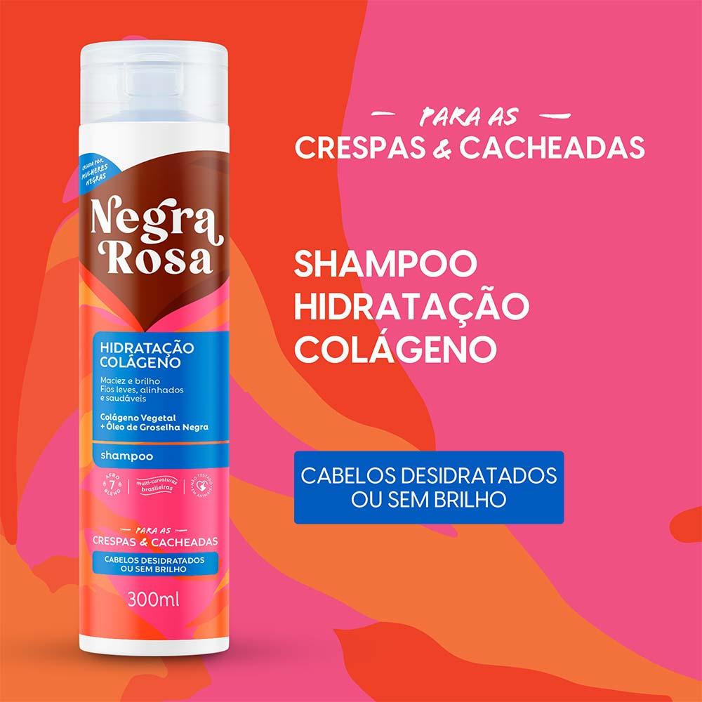 Negra Rosa Hidratação Shampoo - 2