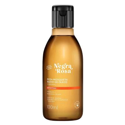 Blend de Óleos Corporal Negra Rosa - Antiestrias Rosa Mosqueta