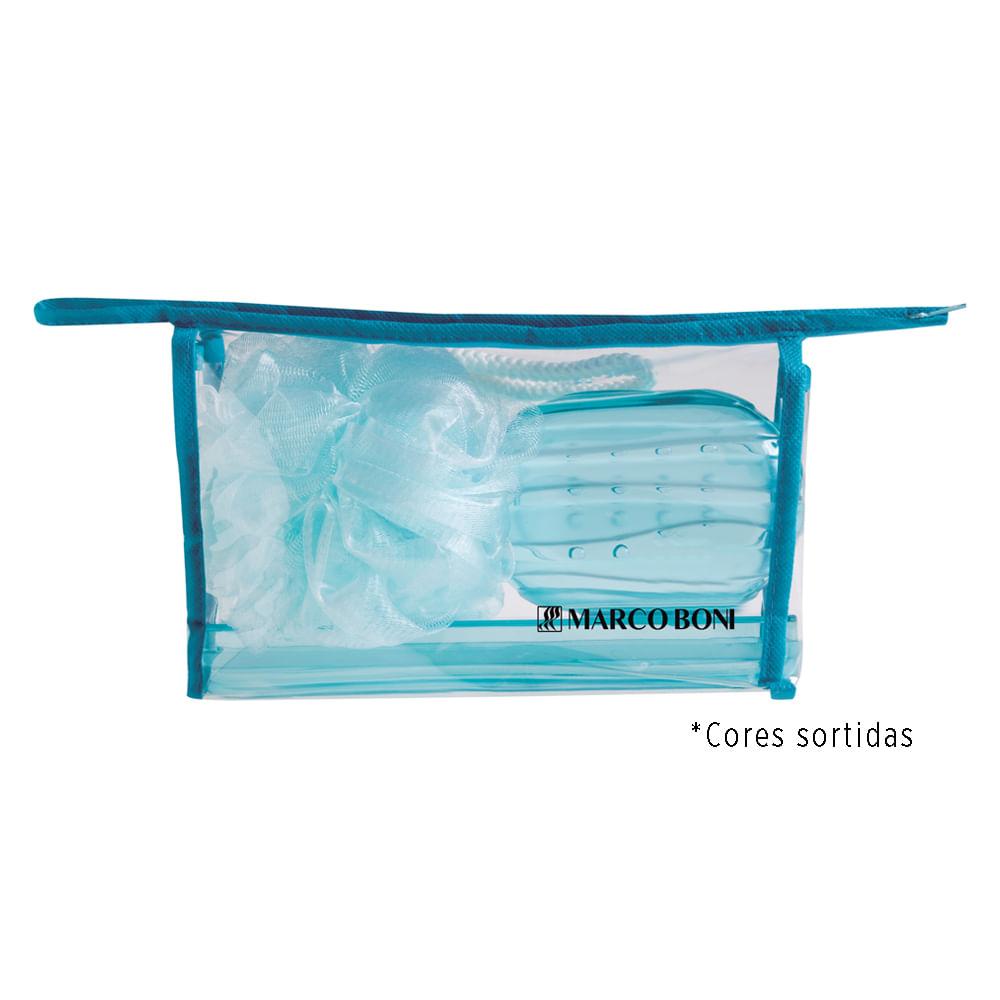 Marco Boni Practice Kit - Nécessaire + Porta Escova Dental + Saboneteira + Esponja - 1