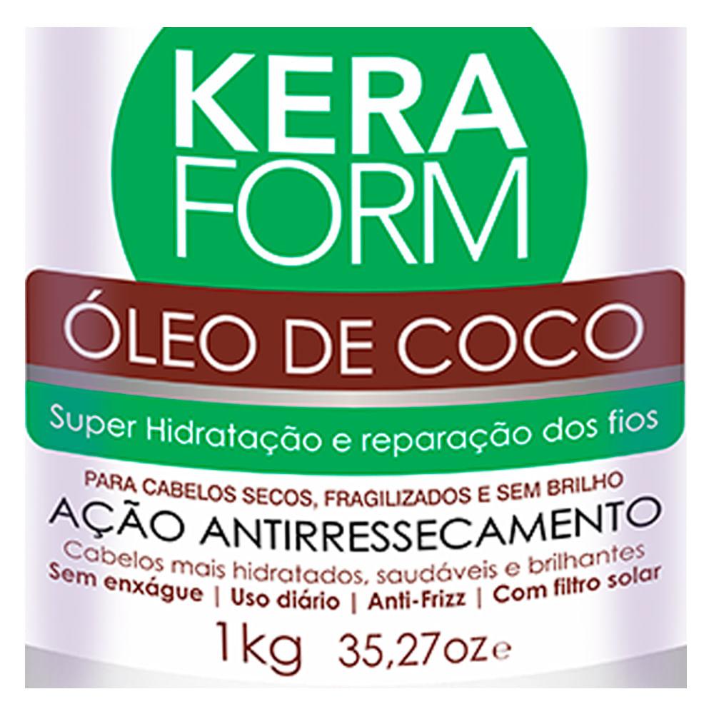 Skafe Keraform Óleo de Coco - Creme para Pentear - 2