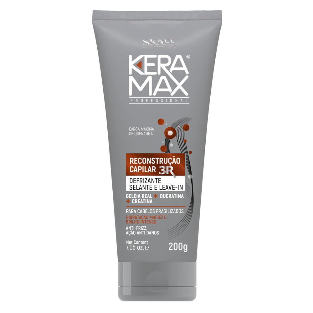 Skafe Keramax Reconstrução Capilar 3R - Defrizante Leave-In - 1