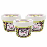 Lola Cosmetics Be(m)dita Ghee Abacaxi e Manteiga de Bacuri Kit – Máscara de Nutrição Com 3 Unidades - 1
