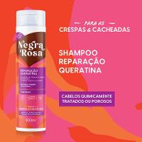 Negra Rosa Queratina Shampoo - 2