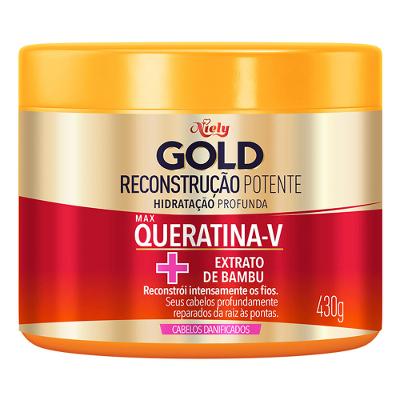 Niely Gold Reconstrução Potente Creme de Tratamento Reconstrutor