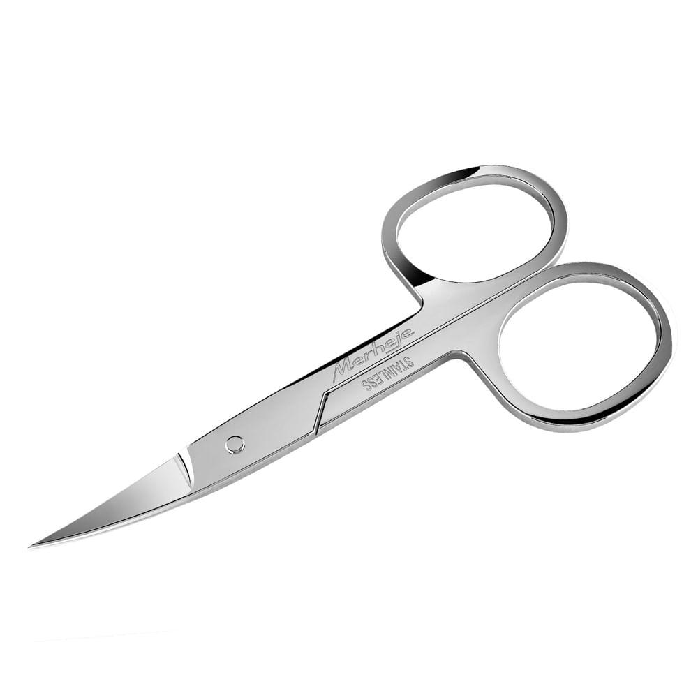 Basic Ponta Curva Merheje - Tesoura para Unha - 1