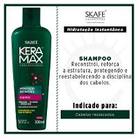 Shampoo Keramax Hidratacao Instantânea Skafe - 2