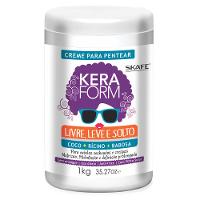 Skafe Keraform Livre, Leve e Solto - Creme de Pentear - 1