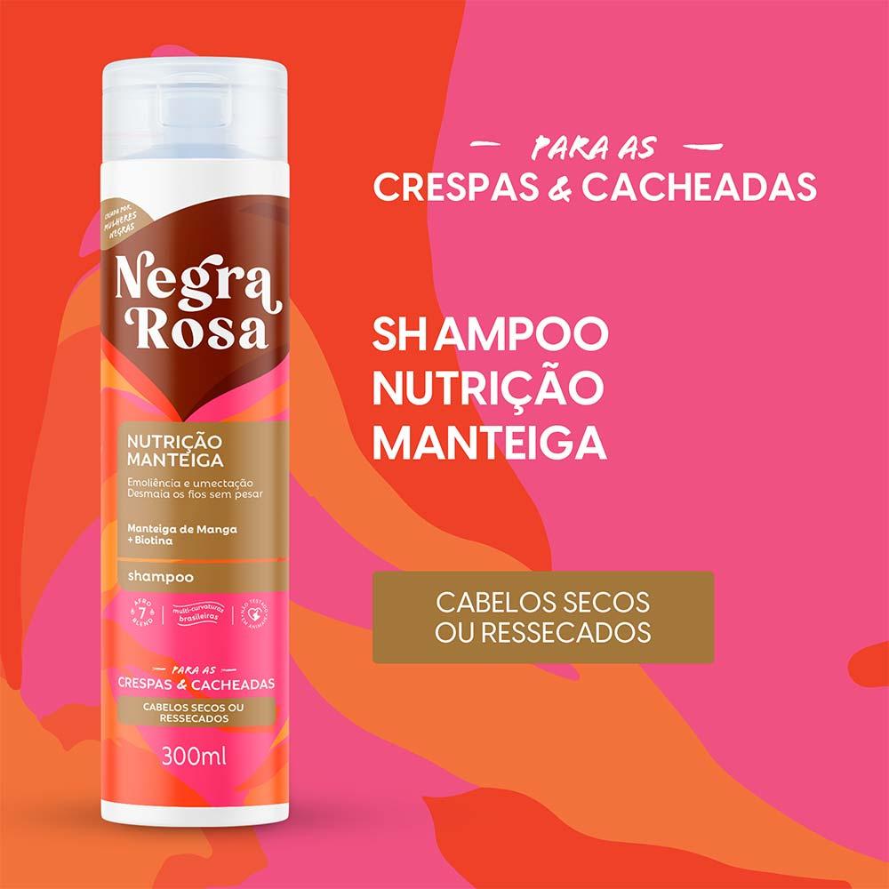 Negra Rosa Nutrição Shampoo - 2