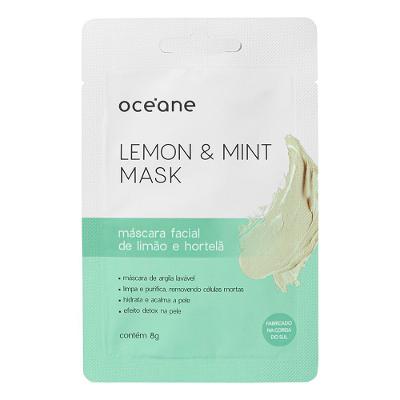 Máscara Facial Océane – Limão e Hortelã