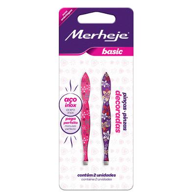 Pinça Basic Merheje - Pinça Colorida