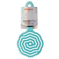 Escova de Cabelo Floral Proart Easy Flexi Azul - 2