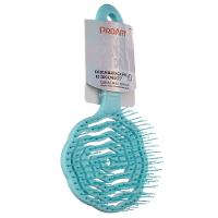 Escova de Cabelo Floral Proart Easy Flexi Azul - 3