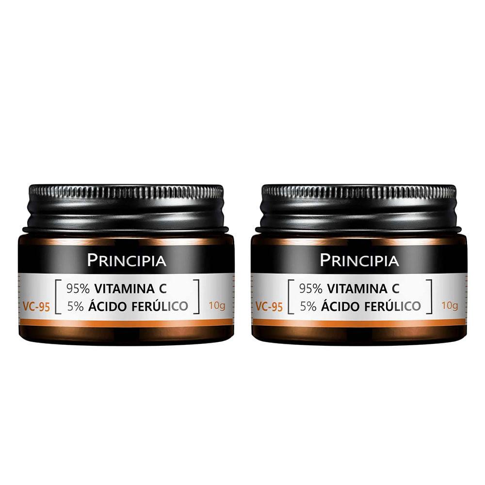 Principia VC-95 Kit – Pó Ultrafino Anti-Idade Facial com 2 Unidades - 1