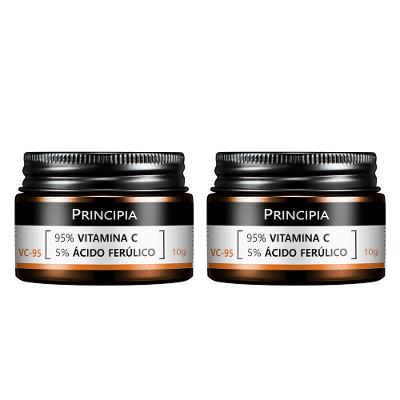 Principia VC-95 Kit – Pó Ultrafino Anti-Idade Facial com 2 Unidades