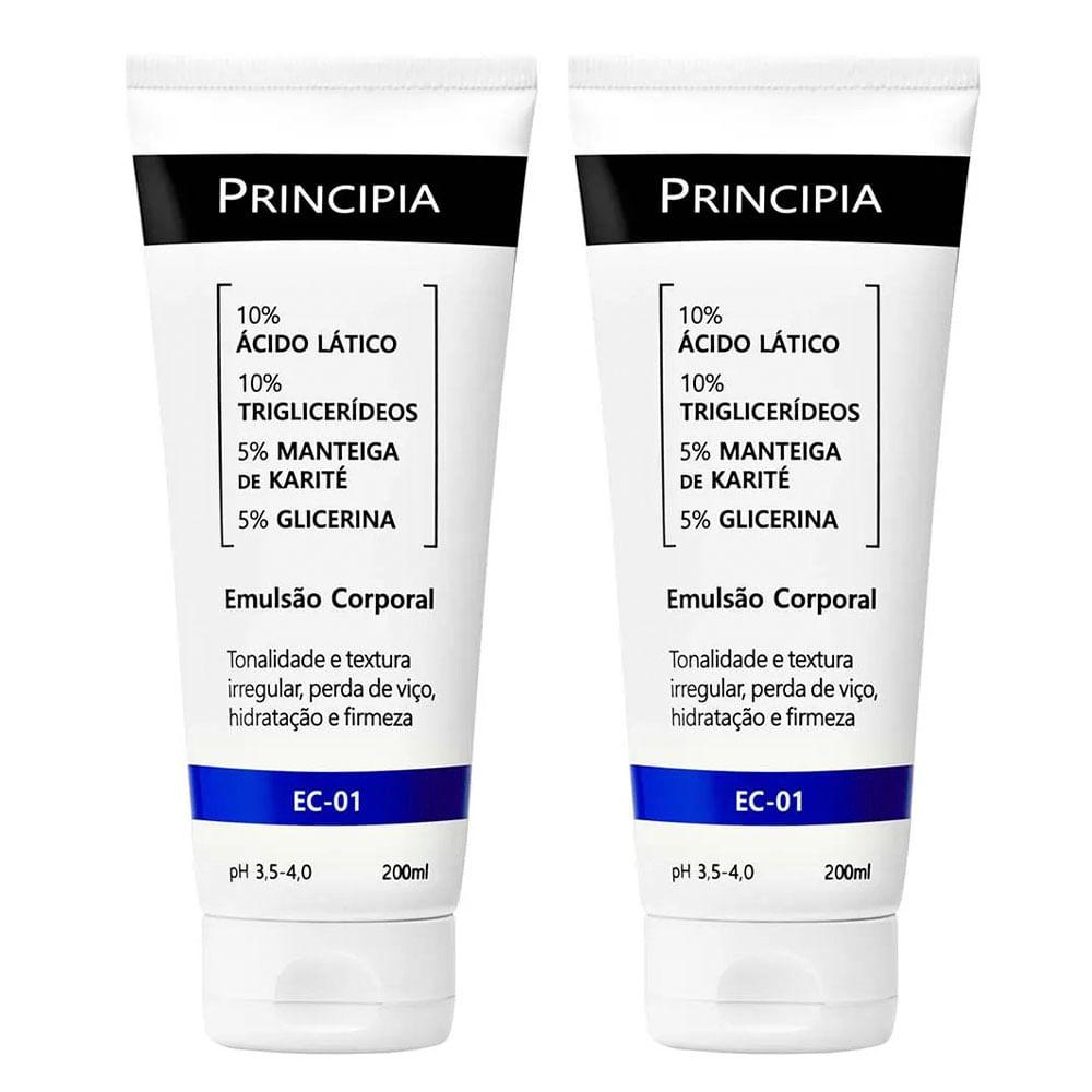 Principia EC-01 Kit – Emulsão Corporal com 2 Unidades - 1