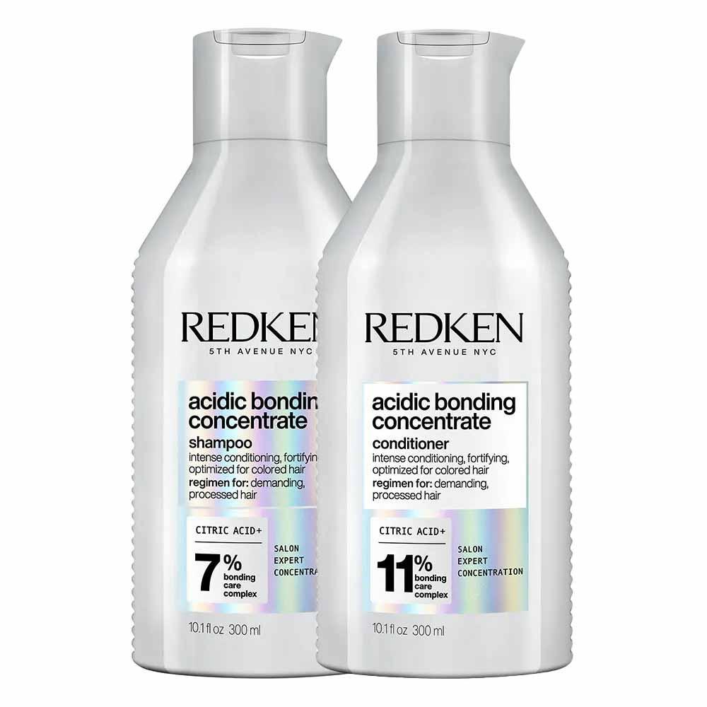 Redken Acidic Bonding Concentrate Kit – Shampoo + Condicionador - 1