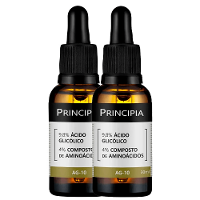 Principia AG-10 Kit – Sérum Facial com 2 Unidades - 1