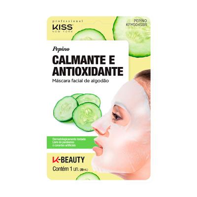 Máscara Facial Kiss NY - Pepino