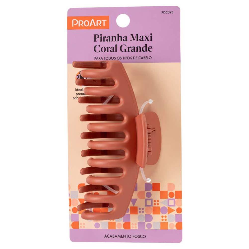 Prendedor de Cabelo Proart Maxi Coral Grande - 3