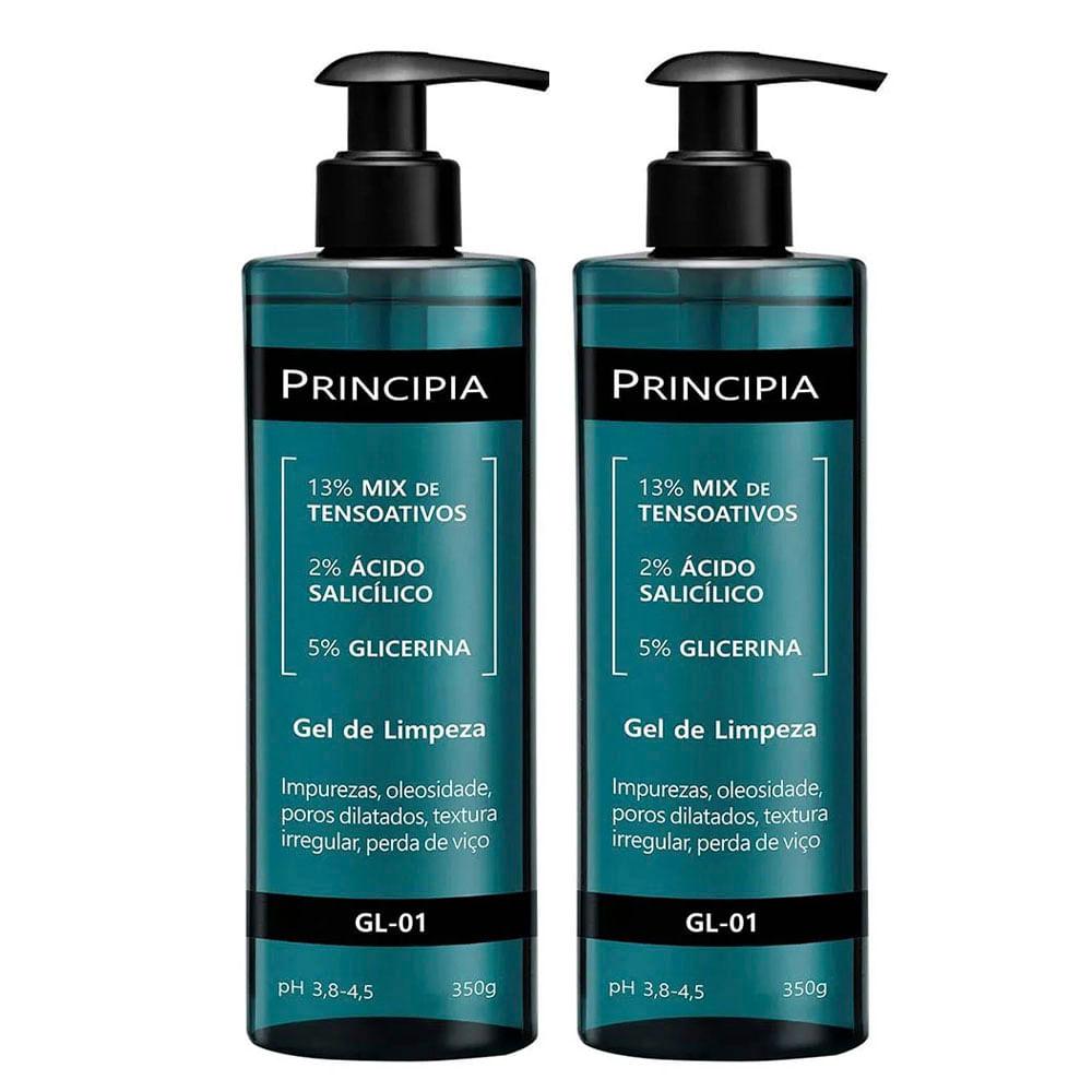 Principia-GL-01 Kit – Gel de Limpeza Facial com 2 Unidades - 1