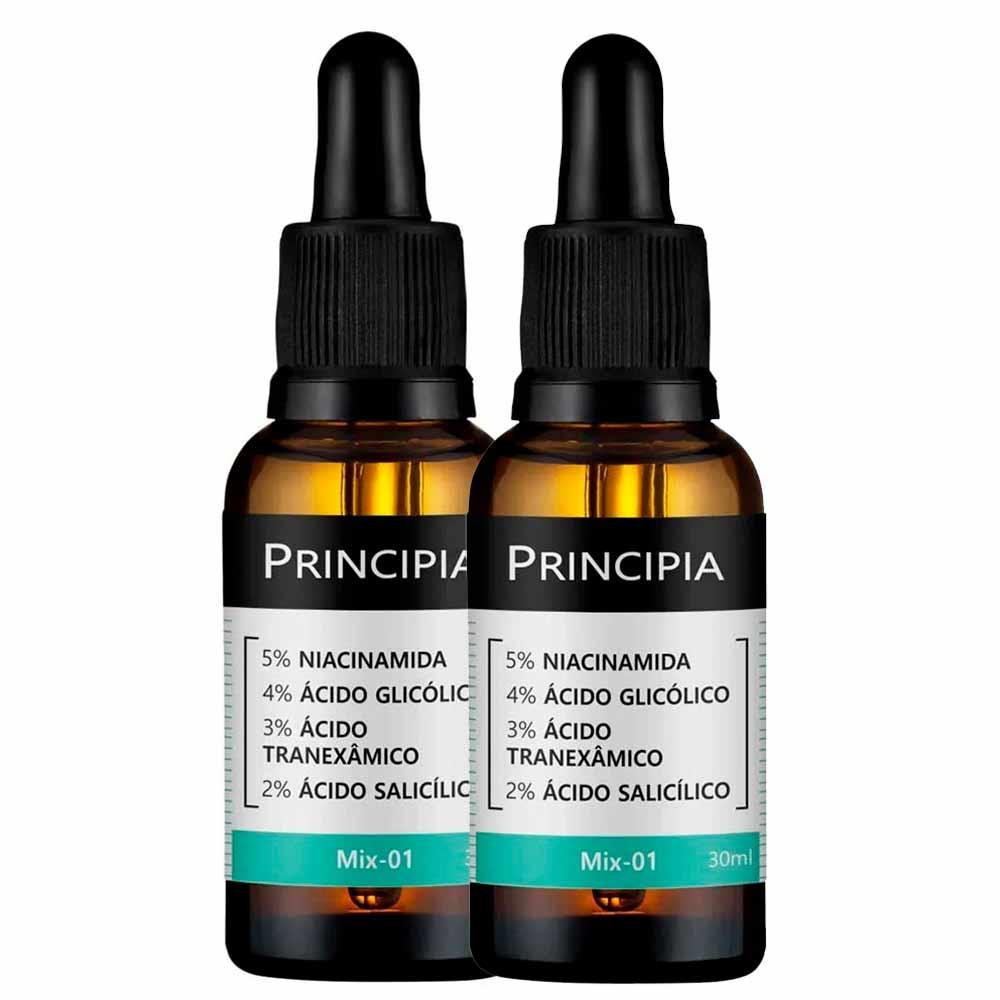 Principia Mix-01 Kit – Sérum Facial Anti-Acne com 2 Unidades - 1
