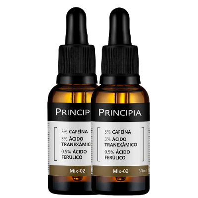 Principia Mix-02 Kit – Sérum Facial Anti-Olheiras e Manchas com 2 Unidades