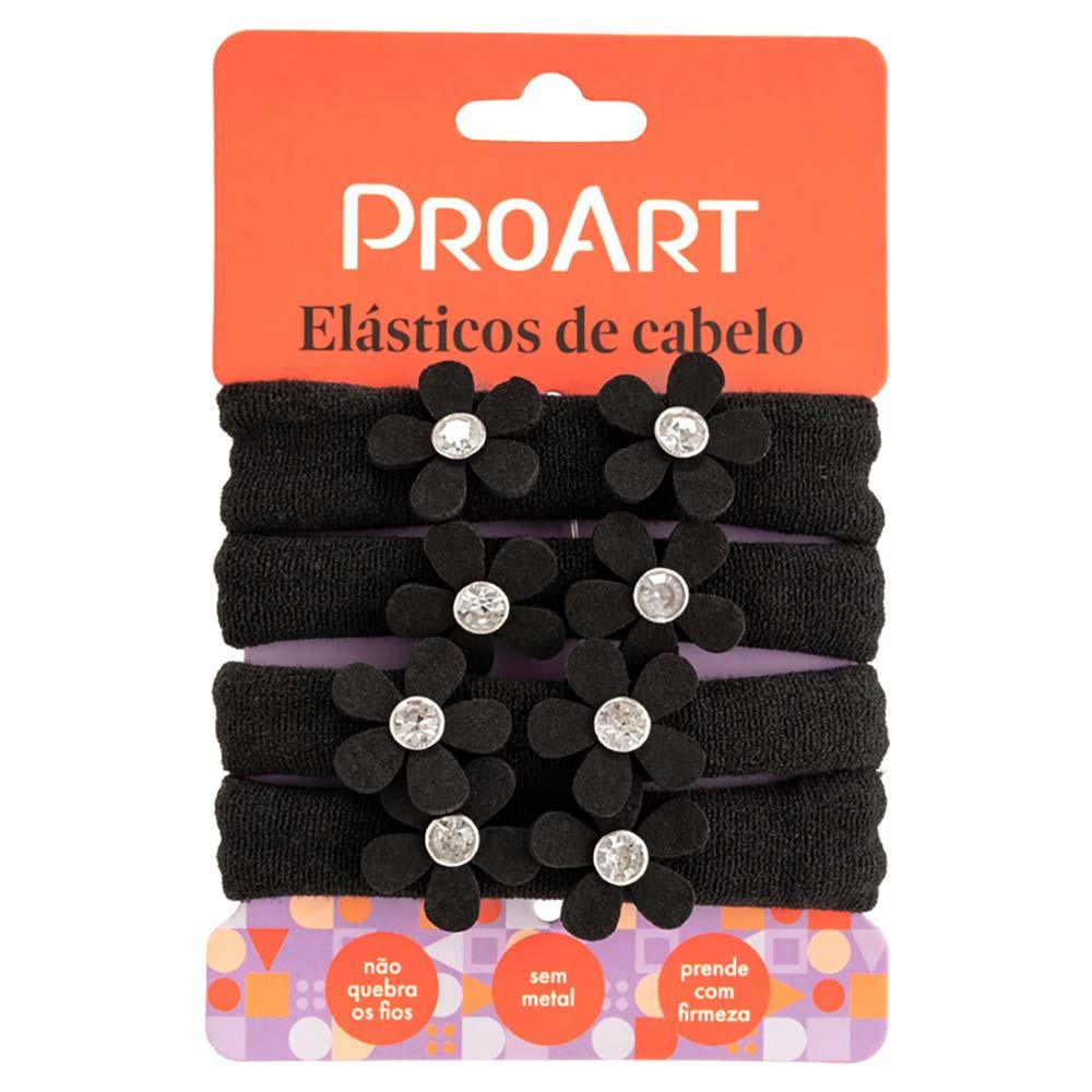 Elásticos de Cabelo Proart Flor - 2