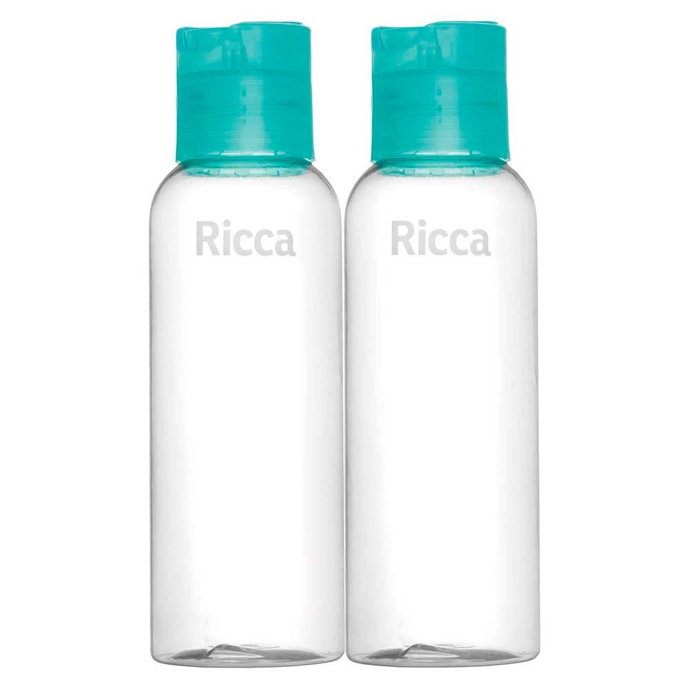 Kit de viagem Ricca com 2 Frascos Disk Top - 2