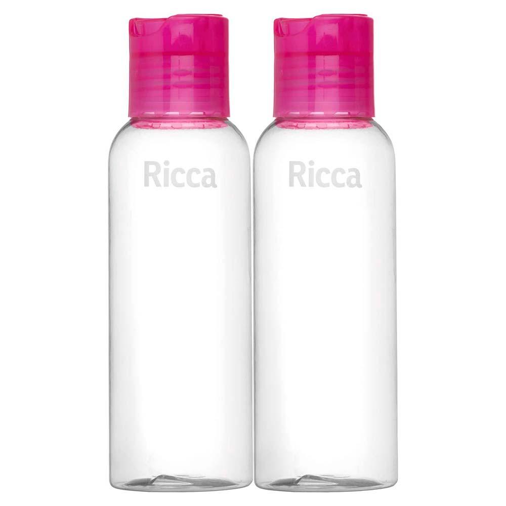 Kit de viagem Ricca com 2 Frascos Disk Top - 3