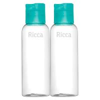Kit de viagem Ricca com 2 Frascos Disk Top - 2