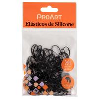Elasticos de Silicone Proart G Preto - 1