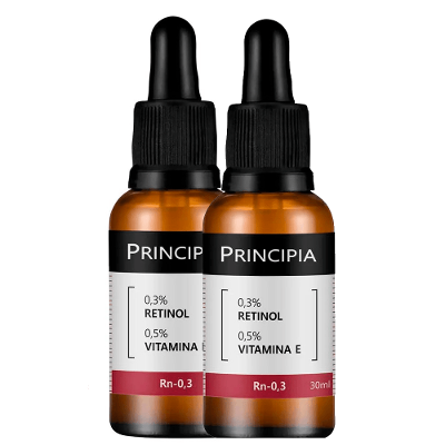 Principia Rn-0,3 Kit – Sérum Facial Anti-Idade Com 2 Unidades