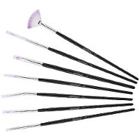 Macrilan B706 Kit – 7 Pincéis para Unhas Artísticas - 1