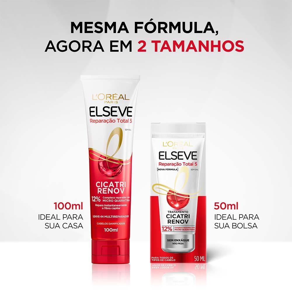 Elseve Reparação Total 5 Cicatri Renov Leave-In - 3