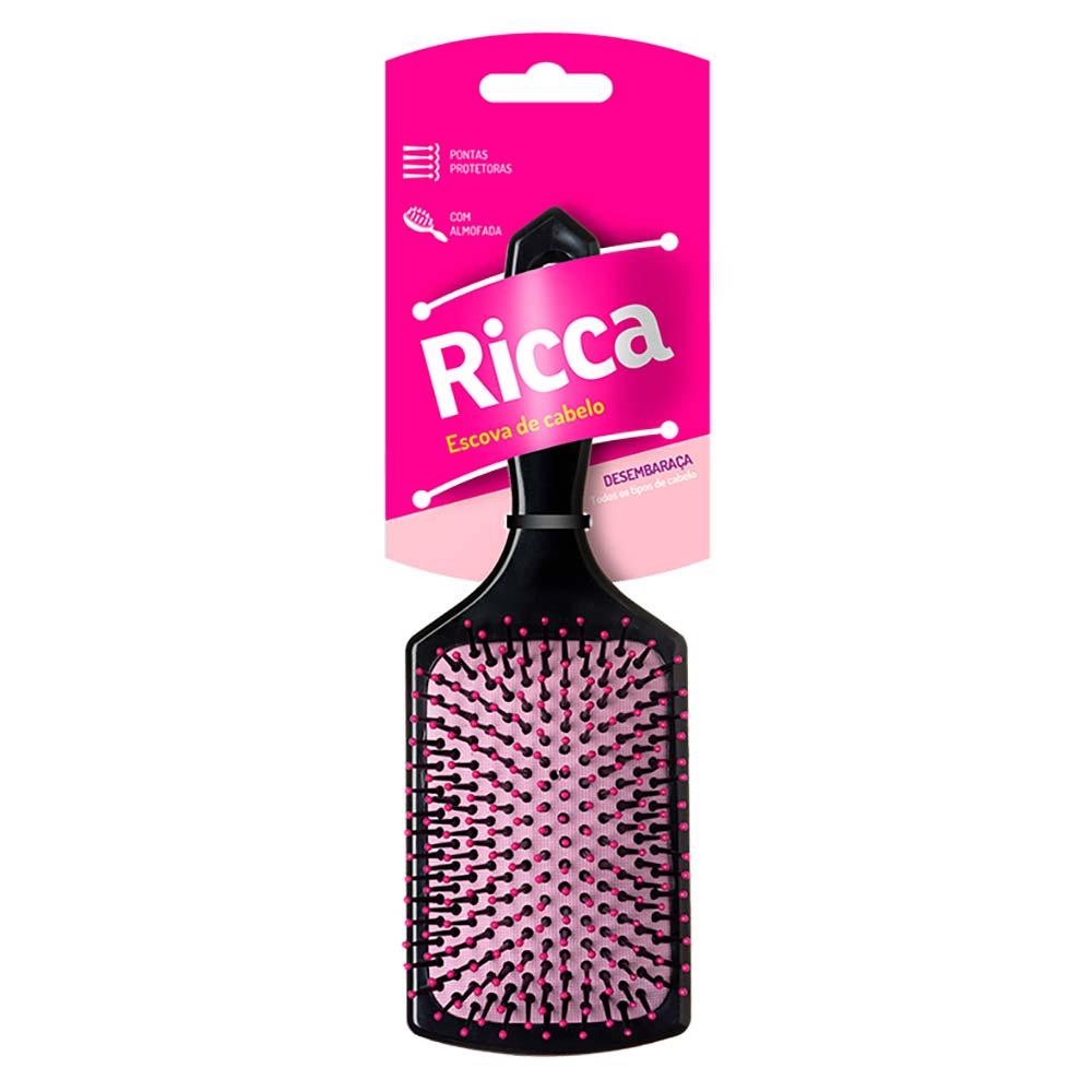 Escova para Cabelo Ricca - Basic Racket - 4