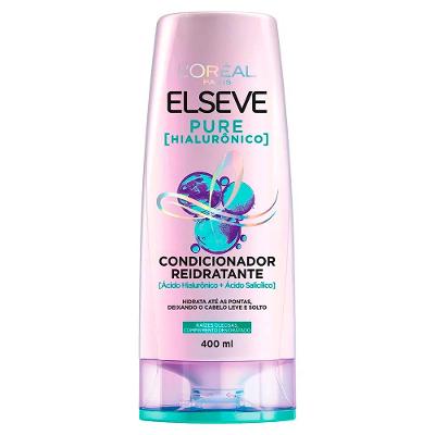 Elseve Pure Hialurônico Kit – Shampoo + Condicionador + Leave In Tratamento Cicatri Renov
