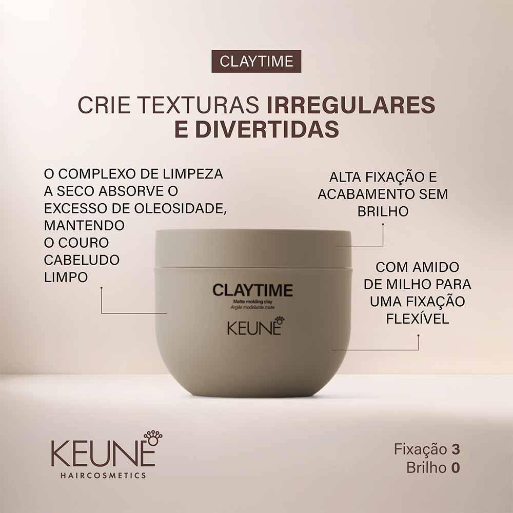 Keune Style Claytime Argila Modeladora - 2