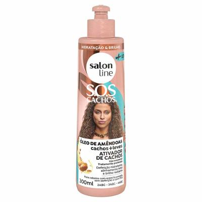 Salon Line SOS Óleo de Amendoa Cachos Leves Ativador