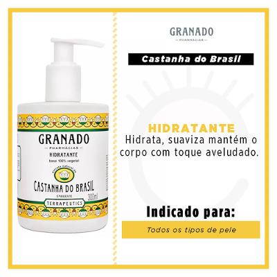 Hidratante Corporal Granado - Terrapeutics Castanha do Brasil