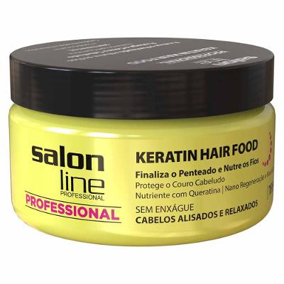 Keratin Hair Food Nutrition Pomada Salon Line