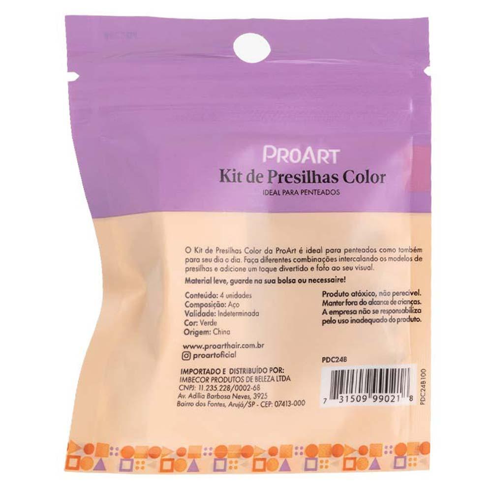 ProArt Kit Presilhas 4 peças Verde - 4
