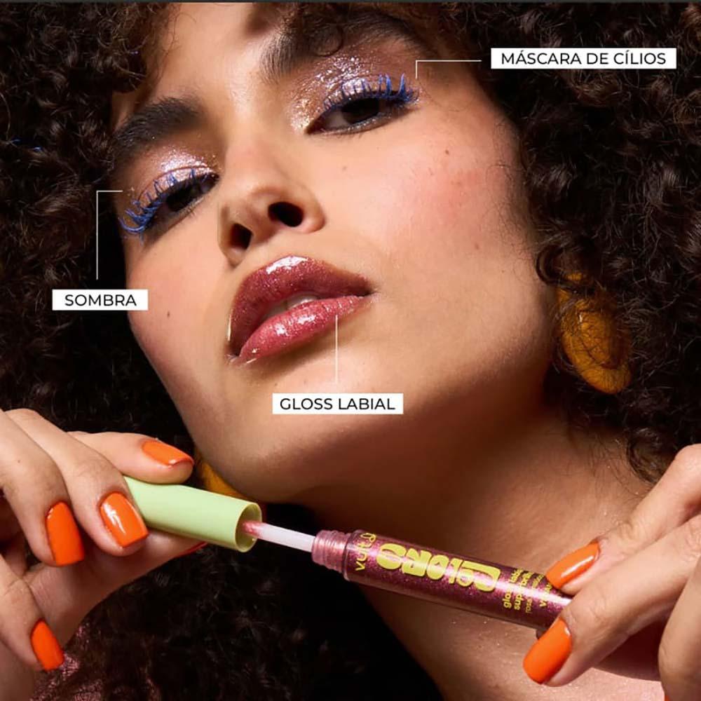 Gloss Labial Vult Superbrilho Translúcido Rosa - 4