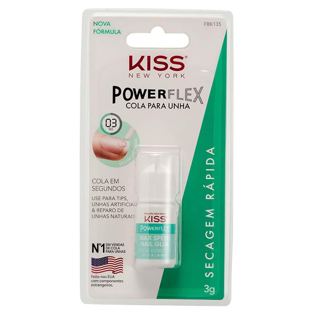 Cola Secagem Rápida First Kiss - Cola de Unha - 1
