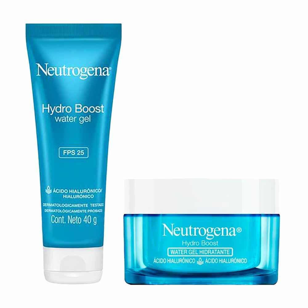 Neutrogena Hydro Boost Water Gel Kit - Hidratante Facial + Gel Hidratante - 1