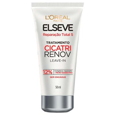 Leave-in de Tratamento Reparação 10 em 1 L'Oréal Paris Elseve Cicatri Renov