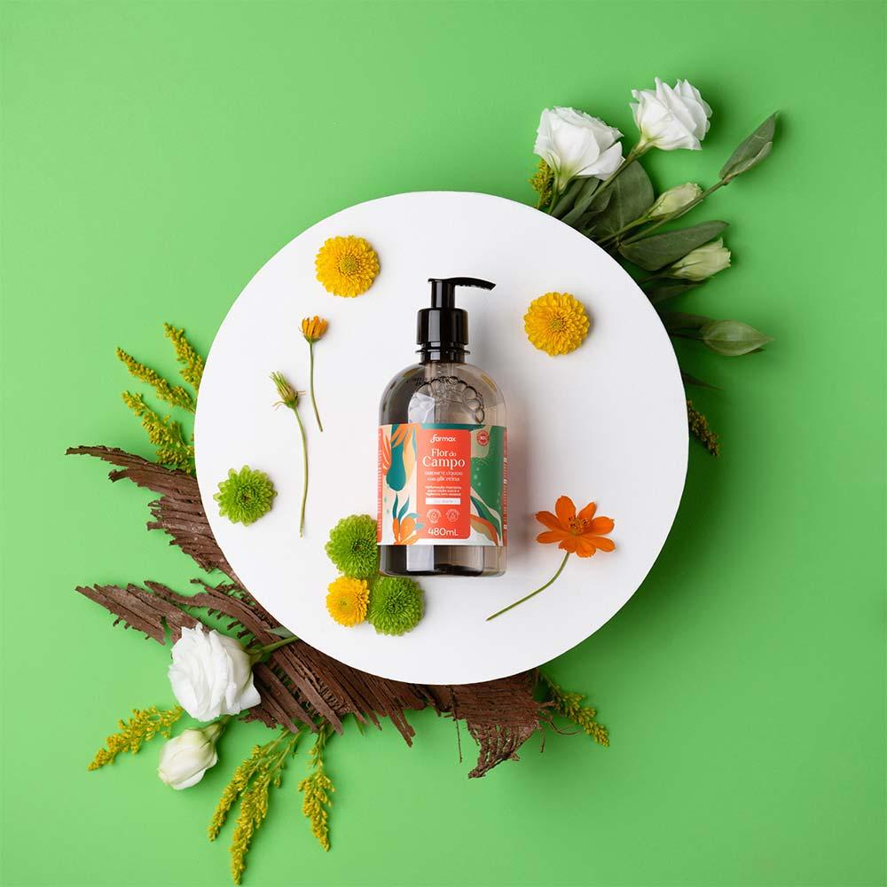 Sabonete Líquido Farmax Flor do Campo - 3