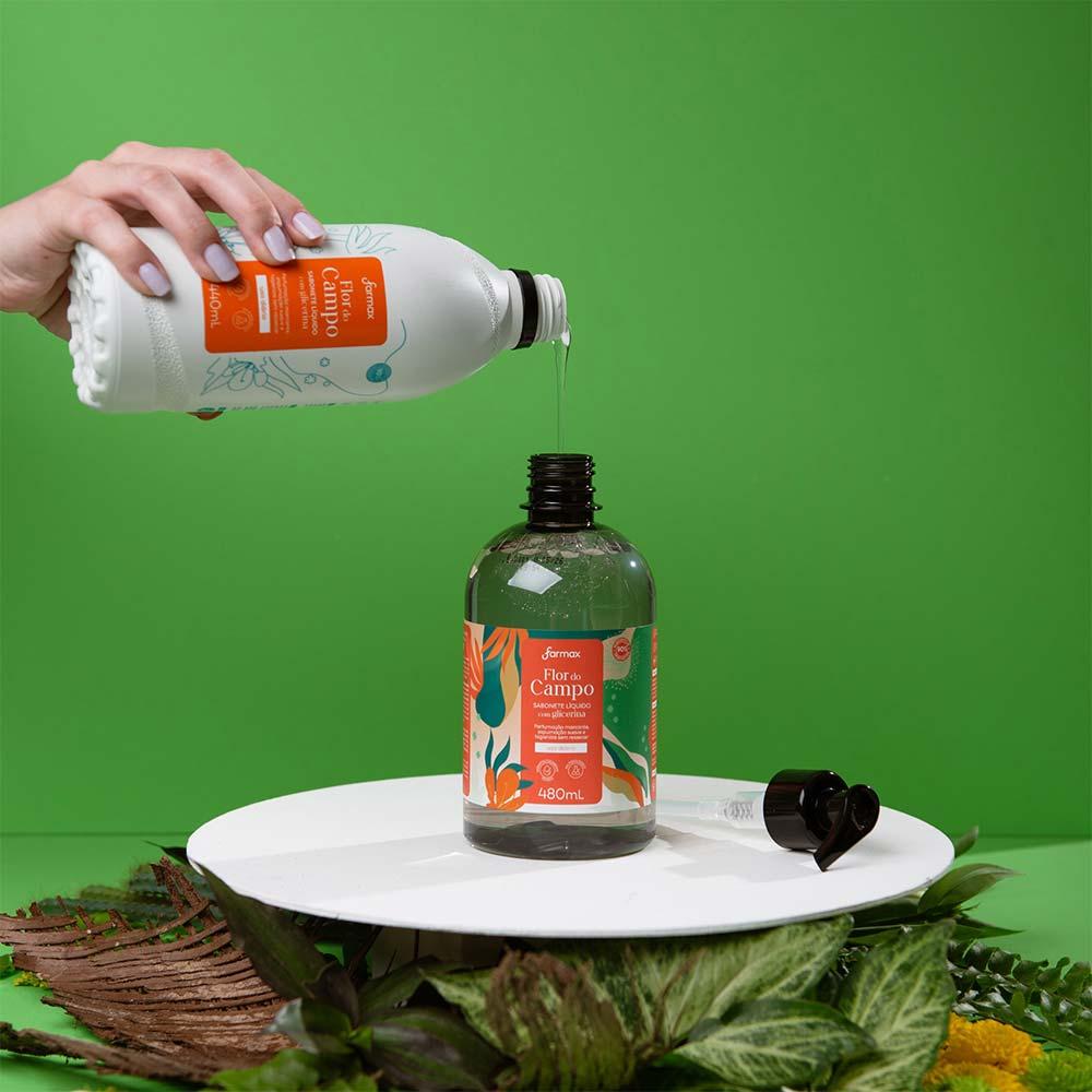 Sabonete Líquido Farmax Flor do Campo - 7