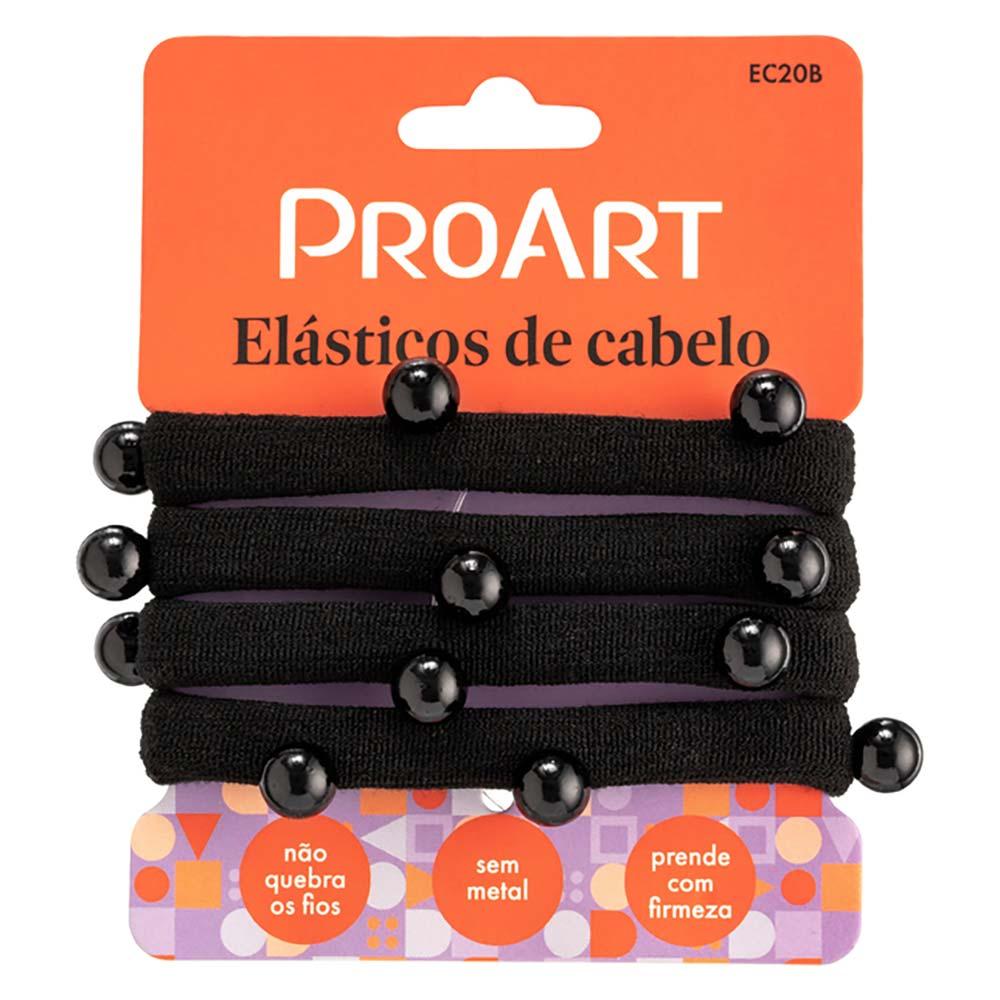 Elásticos de Cabelo Sem Metal Proart Com Perolas - 2