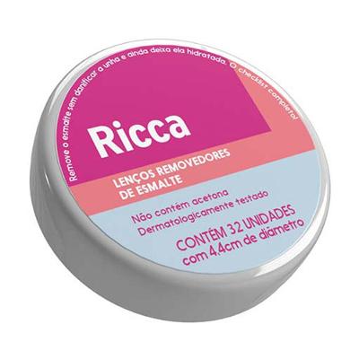 Removedor de Esmalte Lenço - Ricca